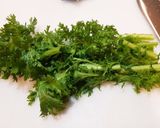 わさび菜の浅漬け作り方1写真