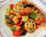 鶏肉と野菜の甘酢あんかけ作り方7写真