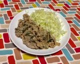 超簡単☆梅じその味噌だれしゃぶしゃぶ♫作り方7写真