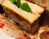 スモークサーモン、ウィンナーサンド弁当作り方6写真