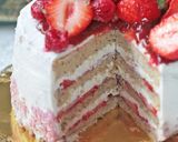 あまおうと苺ジャムのふわっふわ紅茶ケーキ作り方56写真