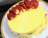 付属の絞り袋でめちゃカワ簡単サンタケーキ作り方5写真