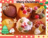 おやつに②味のXmasカップcake作り方9写真