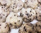 ごま入りだまこもちのお鍋(きりたんぽ鍋)作り方4写真