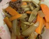 牛肉といろいろ野菜の煮物作り方6写真
