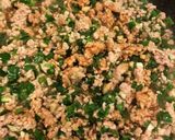 スピードメニュー♪ ニラ玉そぼろ丼作り方3写真