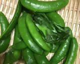スナップエンドウ<美味しい茹で方と和物>作り方5写真