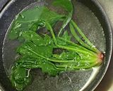 ほうれん草とソーセージでご飯のチーズ焼き作り方2写真