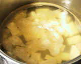 水菜とツナフレークの和風ほっこりスープ♪作り方3写真