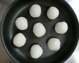 X’mas★彡ちぎり白パンサンドのリース作り方3写真