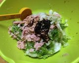 白菜とシーチキンの和え物作り方4写真