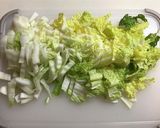 白菜と春雨のナンプラースープ作り方1写真