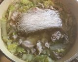 白菜と春雨のナンプラースープ作り方4写真