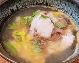 一皿で大満足！プチ贅沢なお肉の出汁茶漬け作り方4写真