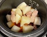 豚バラ大根　作り方3写真