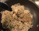 めんつゆ　蓮根きんぴら作り方6写真