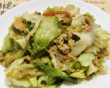 レタスとふわふわ卵のカニカマ中華炒め作り方5写真