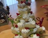 簡単★ツリーケーキ★Xmasデザート作り方4写真