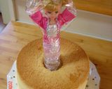 リカちゃん人形で立体？シフォンケーキ作り方2写真