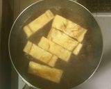 超簡単☆甘辛がうまい！たぬきつねうどん♫作り方2写真