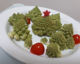 ロマネスコのクリスマスツリーサラダ作り方5写真