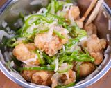夏のさぱうま～💗鶏のねぎだく南蛮酢和え🤩作り方5写真