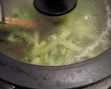 鱈子にんにく胡麻油炒め大根葉作り方2写真