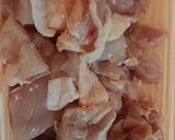 鶏肉のレモン煮作り方1写真