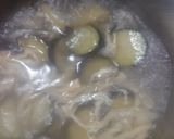 黒くならない！コクうま♡なすの味噌汁作り方3写真