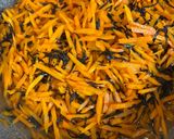 すぐでき⭐︎人参とひじきのキンピラ🥕作り方3写真
