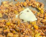 とろ〜り温玉＆ひき肉とナスのチーズ丼作り方8写真