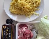 味研焼肉生だれで悪魔的超絶品やきそば作り方2写真