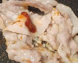 酸っぱ辛い♪豚玉肉豆腐☆パクチースープ鍋作り方1写真