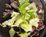 牛肉とキャベツのオイスター炒め作り方2写真