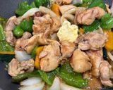 鶏のにんにく甘味噌バター炒め作り方7写真