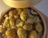 贅沢！和栗蒸しごはん作り方4写真