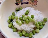 おサボり♡豆ごはん作り方1写真