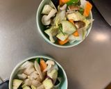お二人様洋風梅照味回鍋肉青椒肉絲風作り方11写真