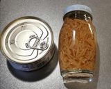 簡単　ツナ缶となめ茸だけ　炊き込みご飯作り方5写真