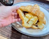 黒糖バニラアイスのクロワッサンサンド作り方4写真