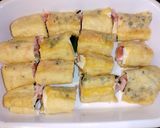味染み染み豚バラ紫蘇チーお揚げ巻き作り方5写真