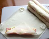 【 ハムチーズと卵マヨサラダの春巻き 〗作り方7写真