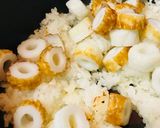 時短版●輪切り竹輪＆青海苔チャーハン作り方1写真
