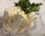 蓮根とアオサ海苔の小さいかき揚げ作り方2写真