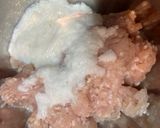 鶏ミンチきのこあんかけ和風ハンバーグ作り方2写真