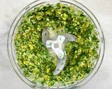 ぶんぶんチョッパー☆緑の豆腐を納豆で作り方4写真