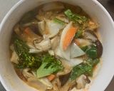 肉無チクワクリーミー洋風ユッケ丼味野菜炒作り方15写真