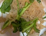 春菊と白滝の煮物作り方2写真