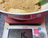 レンジで！オートミールのきなこドーナツ作り方2写真