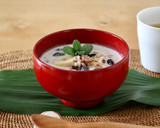簡単おやつ♪黒豆と餅のベトナム風汁粉作り方3写真